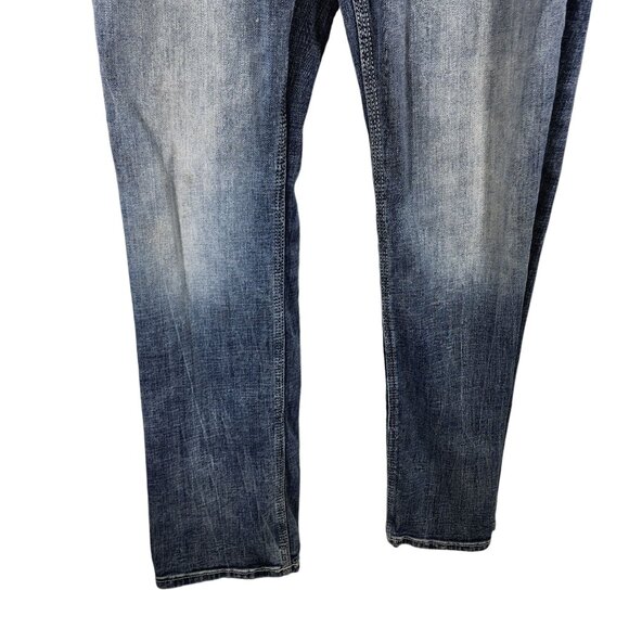 BKE Jeans Tyler Straight Leg Relaxed Fit Jeans Mens Size 31 x 32 Blue - Picture 5 of 13